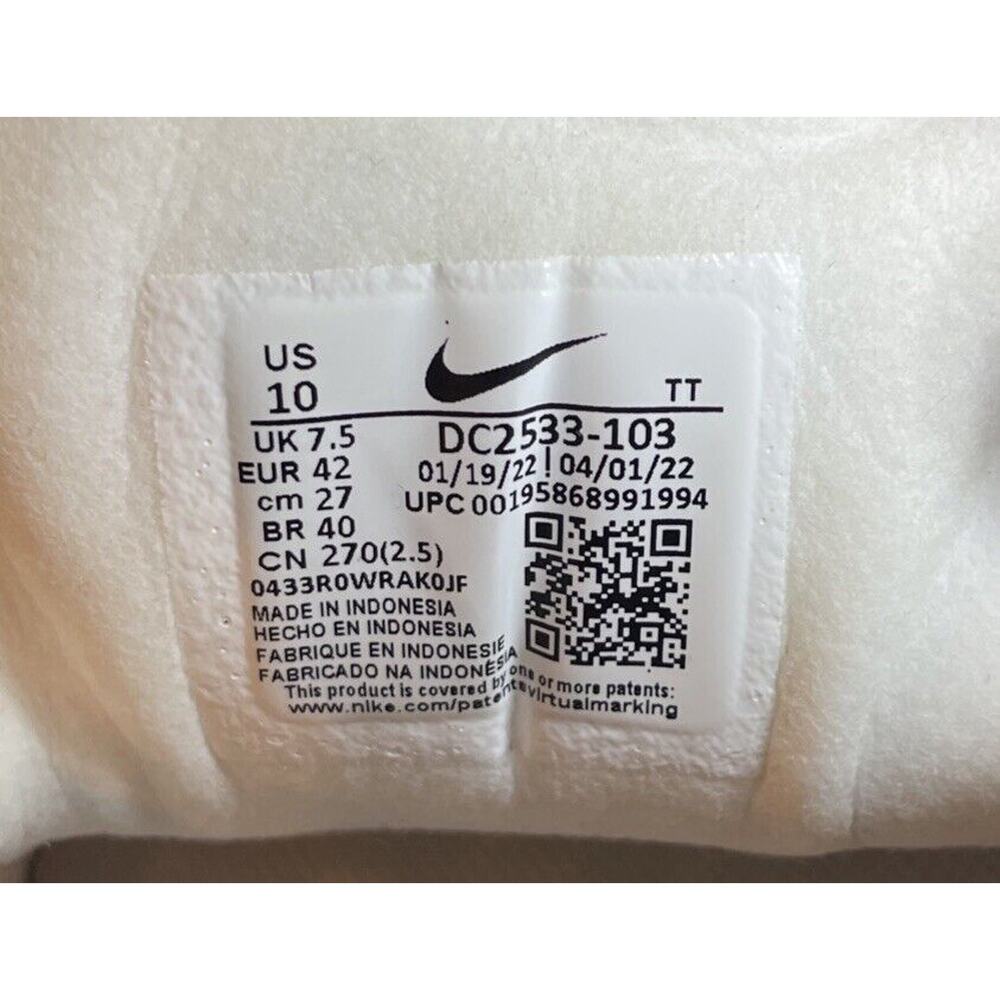 NIKE Waffle One Crispy Summit White Rare DC2533 Womens Size 10 NEW Fast Shipping - Picture 14 of 14